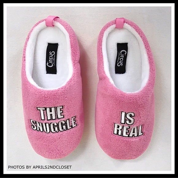 SAM EDELMAN PINK SNUGGLE SLIP ONS SLIPPERS - Picture 7 of 8